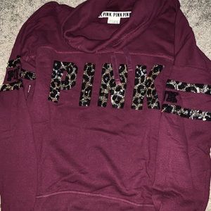 Victoria’s Secret PINK maroon sweater